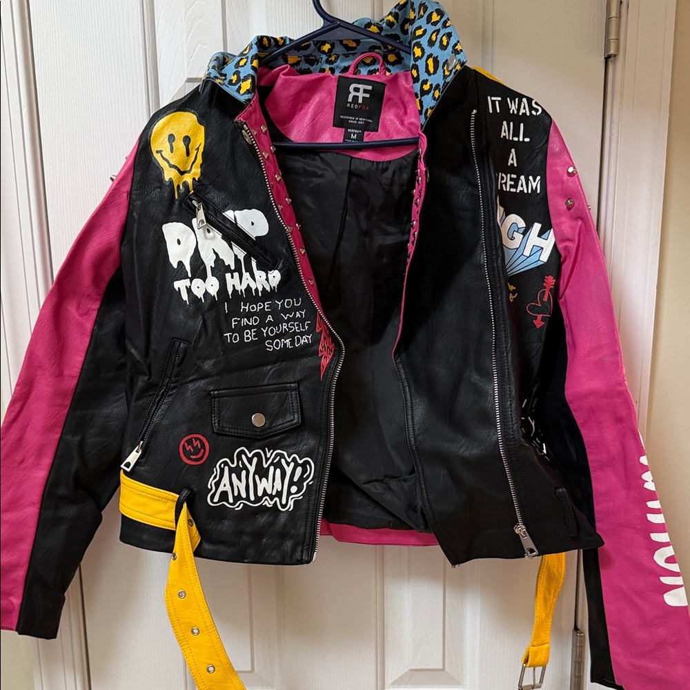 Stylish Kids Jean Jacket with Graphic Design